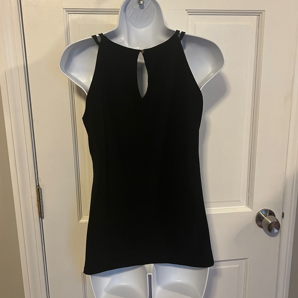 NWT WHBM High-Neck Embellished Shell - Picture 2 of 8